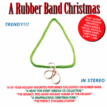 rubber band christmas